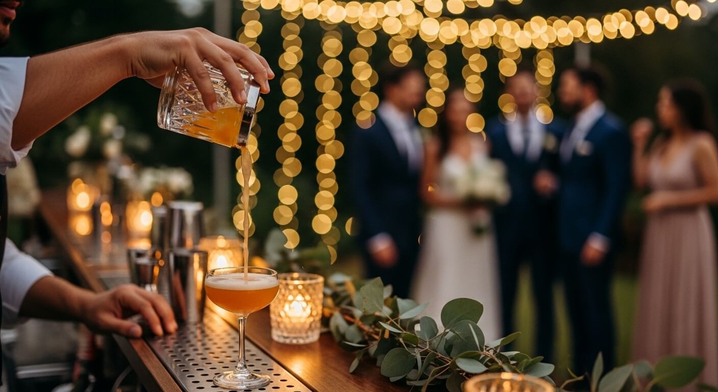 Warum einen Barkeeper für die Hochzeit buchen?