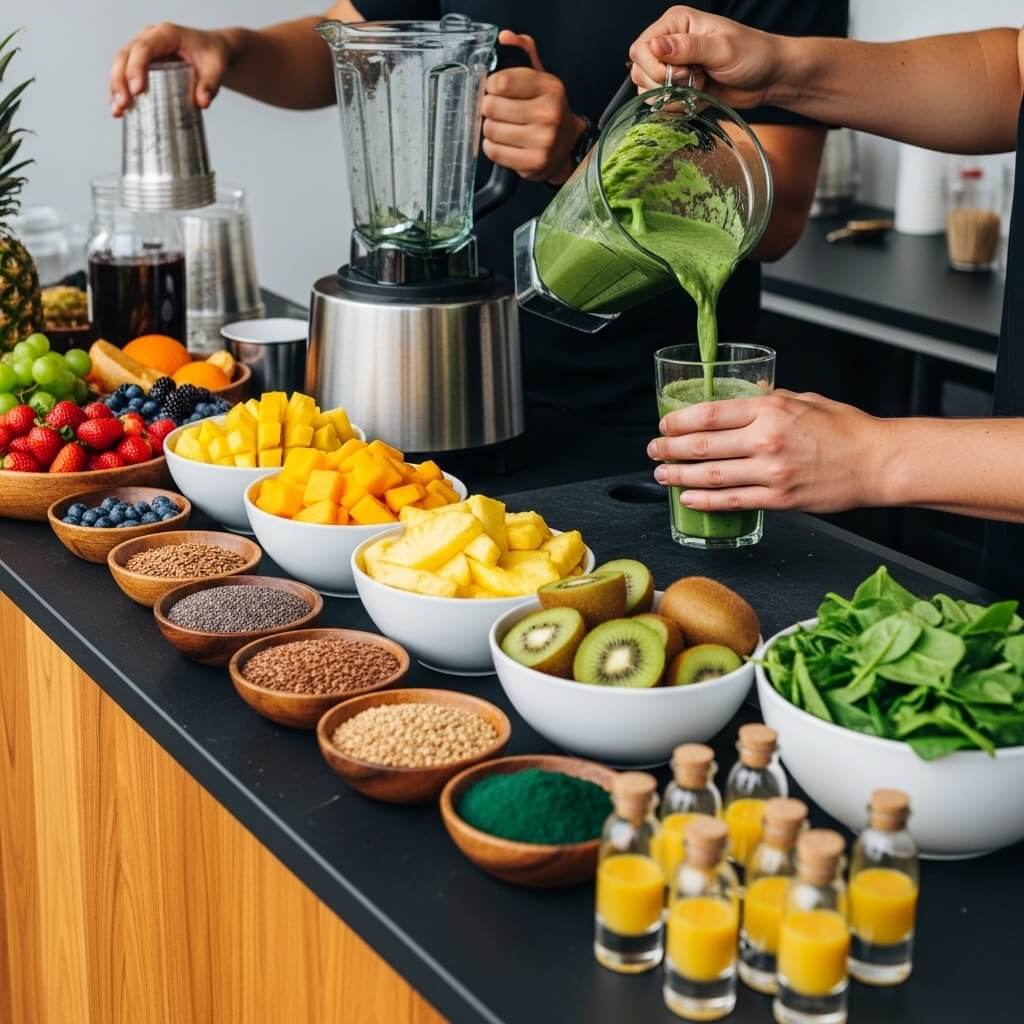 Warum eine mobile smoothie bar auf keinem event fehlen darf